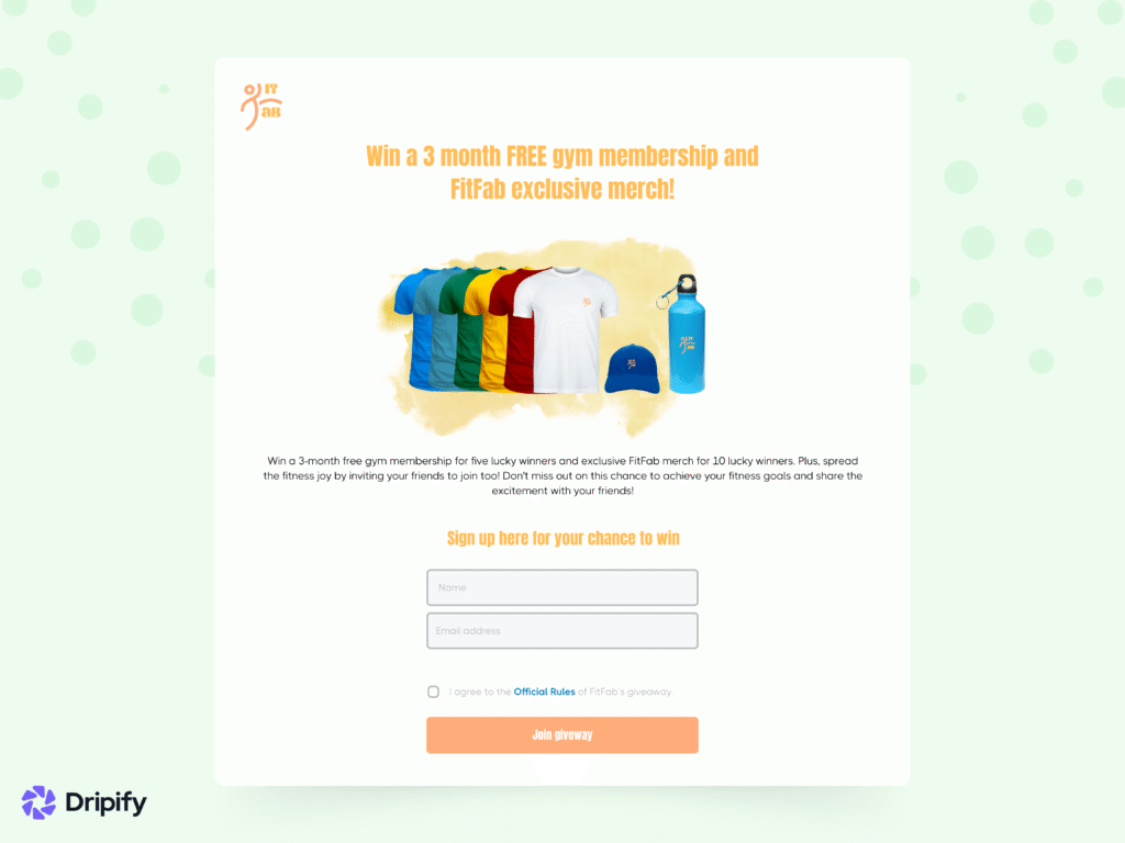 How to Build an Email List for Affiliate Marketing: Run Social Media Contests or Giveaways