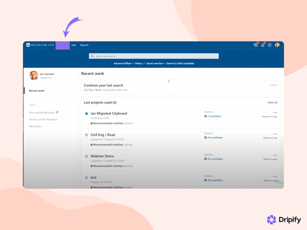 LinkedIn Recruiter Lite Integrates a Recruitment CRM