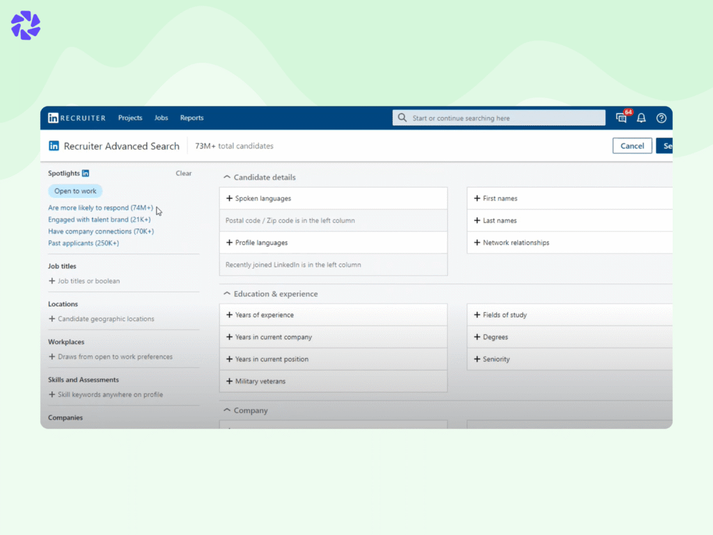 LinkedIn Recruiter Features: Fine Tuned Precision With 20 Advanced Search Filters