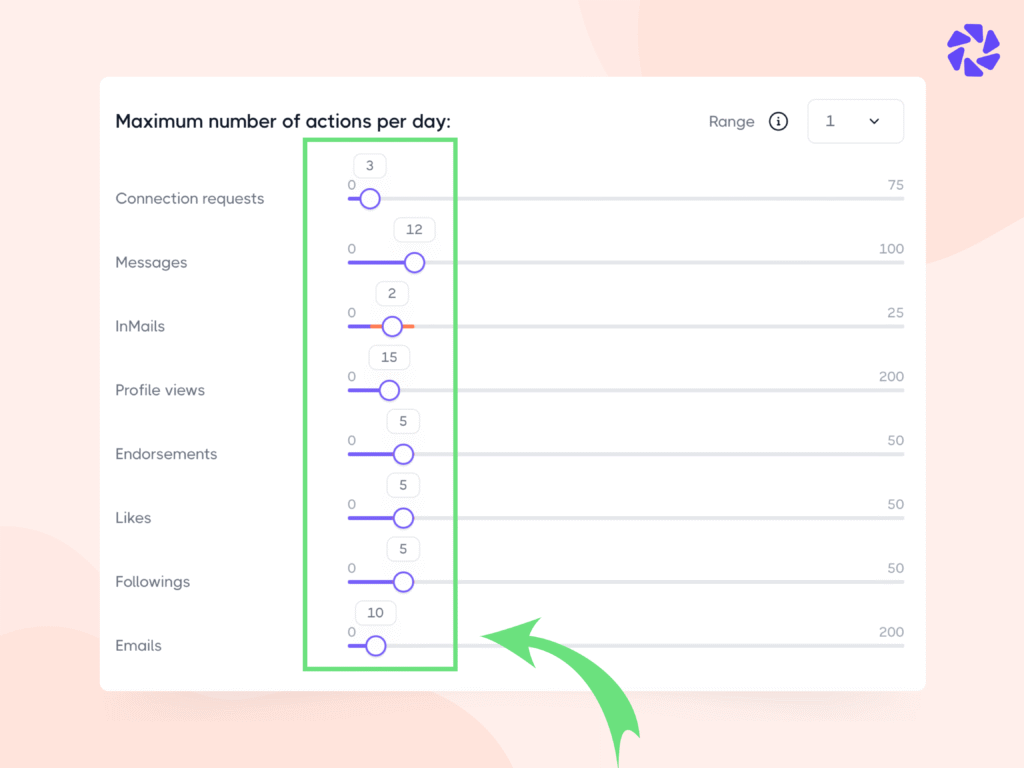 How to Avoid LinkedIn Warning: Set Dripify Settings to the Lowest Possible