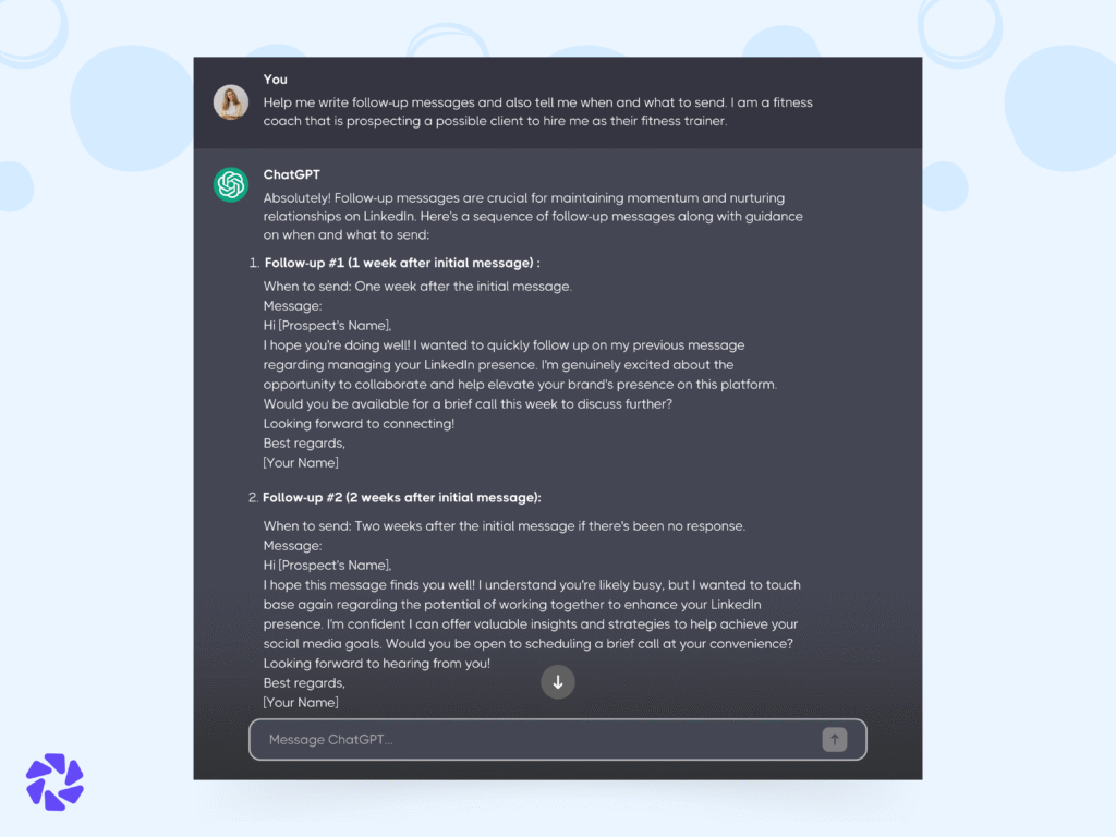 How to Use ChatGPT for Sales Prospecting: Follow-Ups Made Easy