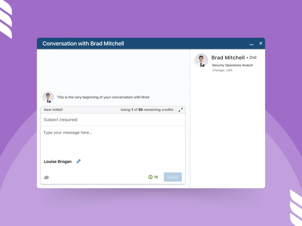 LinkedIn Sales Navigator Core Benefits: InMail Messaging