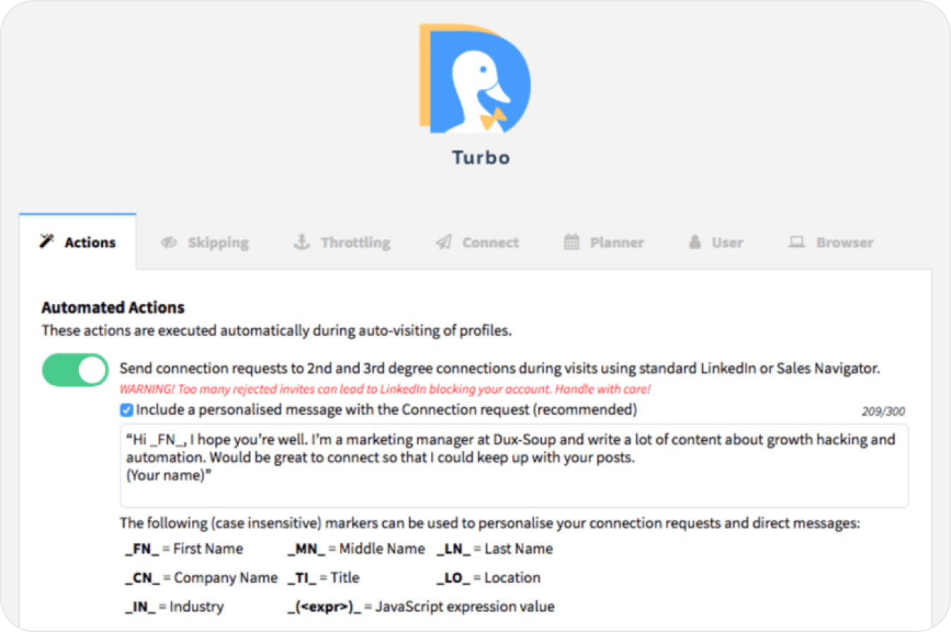 Dux Soup alternative