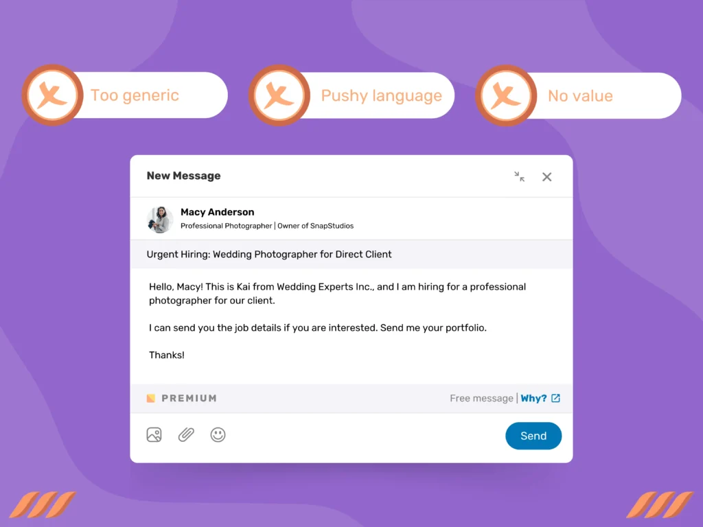 How NOT to Write a LinkedIn InMail