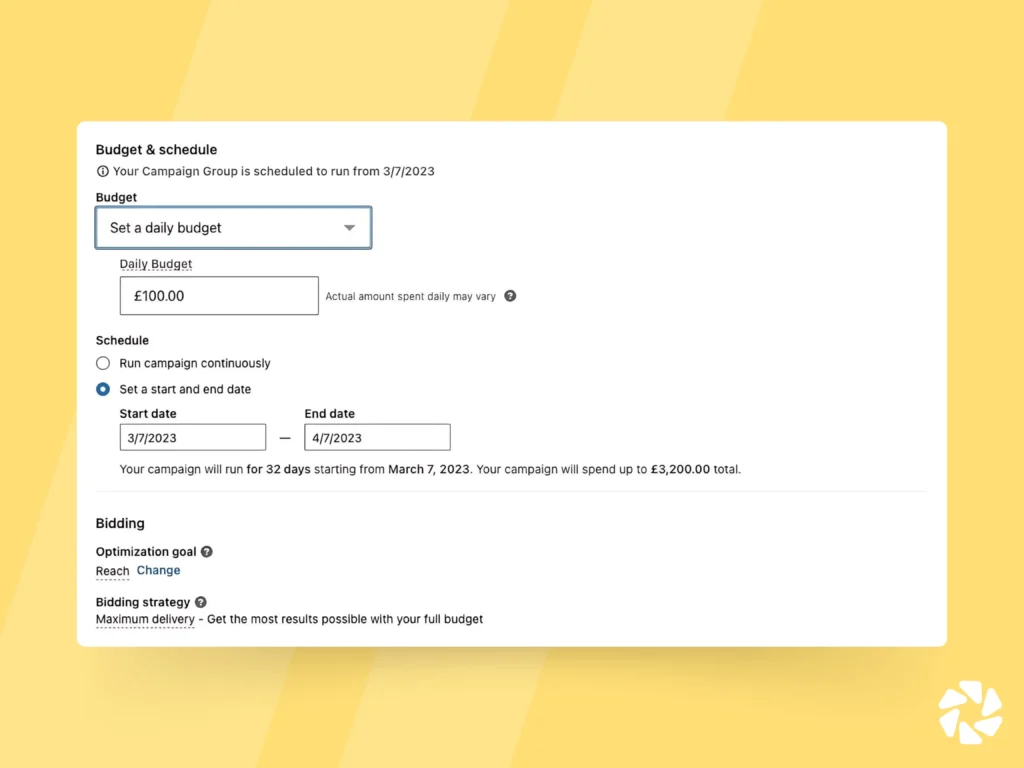B2C Marketing Tips for LinkedIn: Set Your Budget