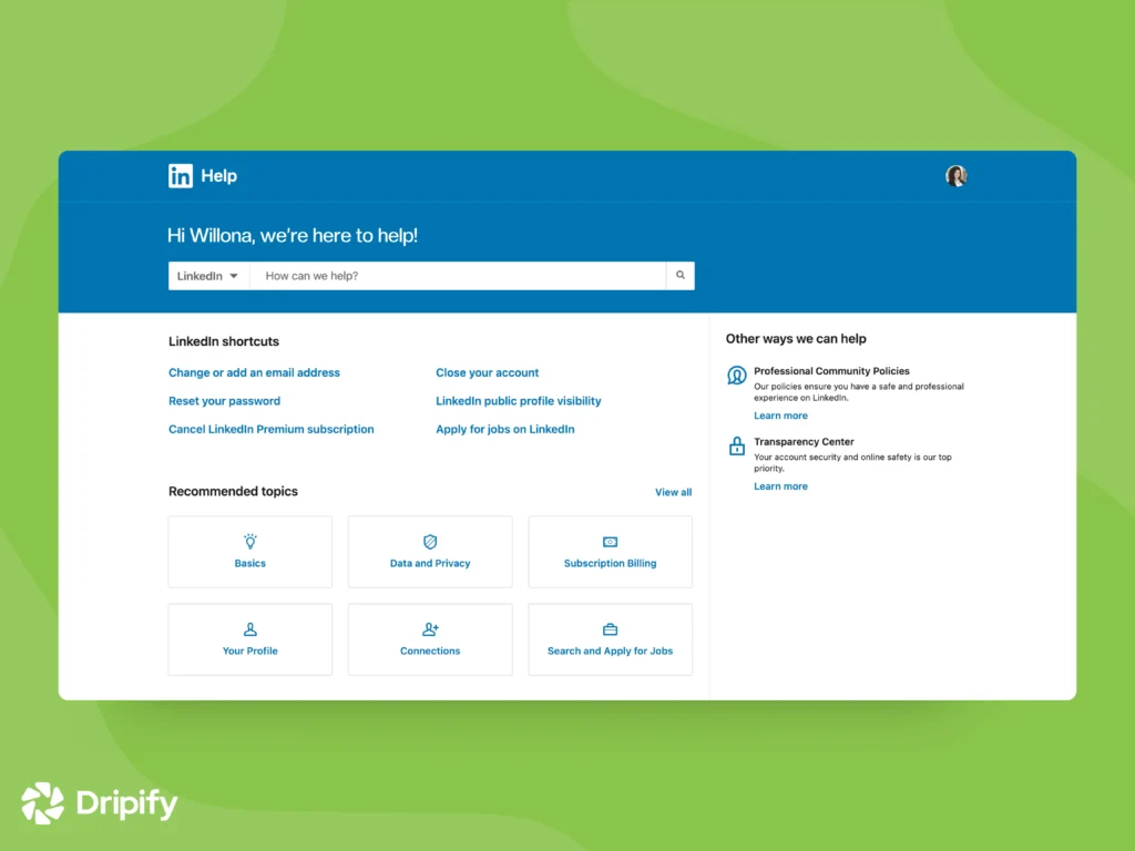 How to Contact LinkedIn Support without Logging In