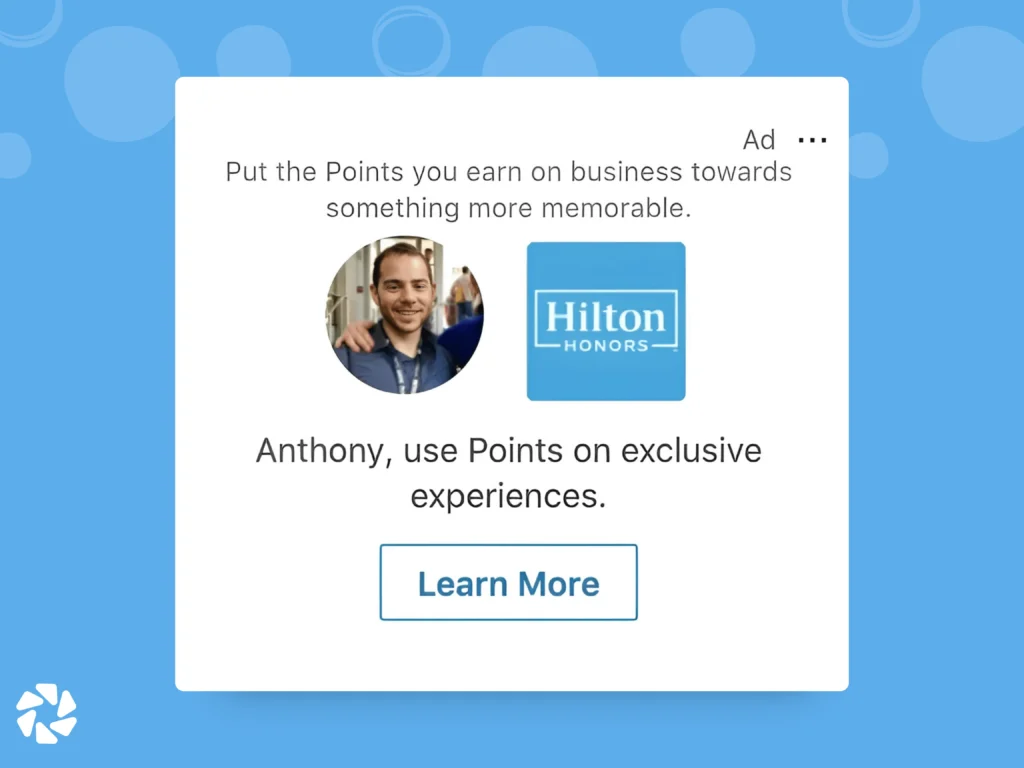 LinkedIn Spotlight Ad Examples