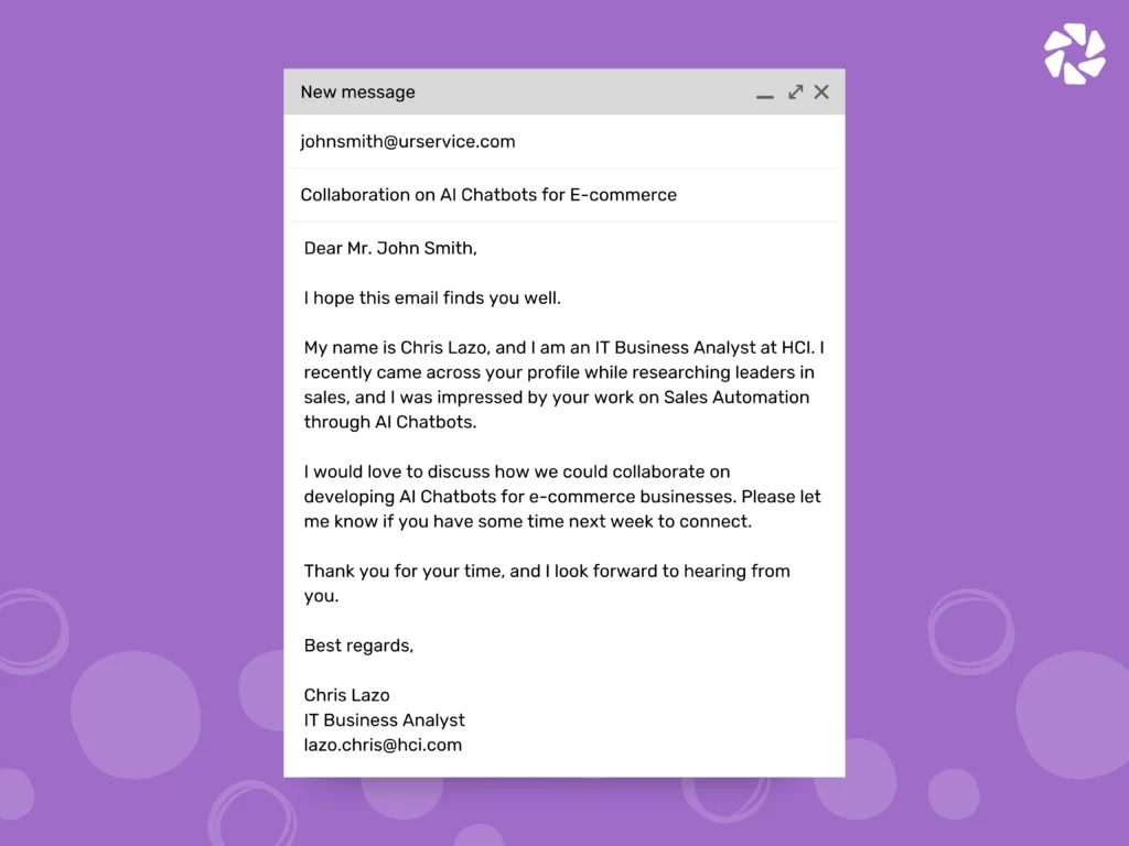 How to Formally Introduce Yourself in an Email