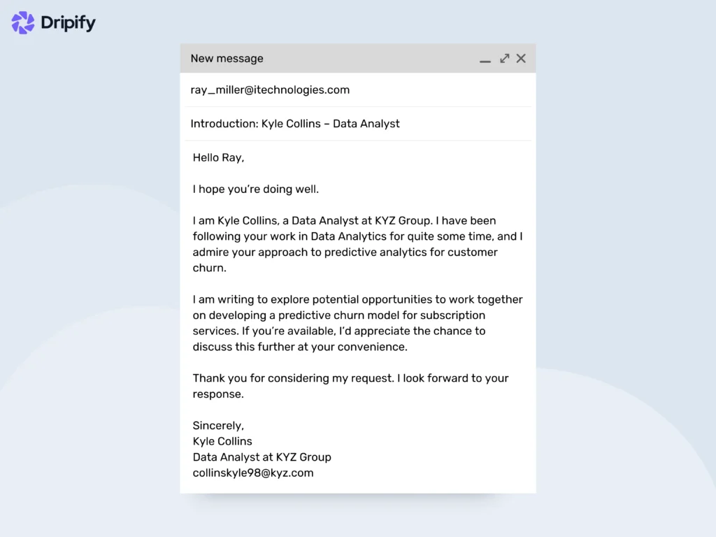 How to Professionally Introduce Yourself in an Email
