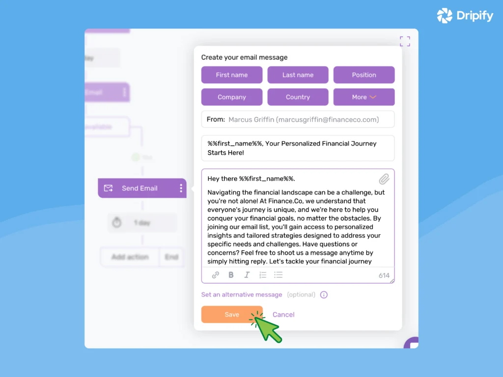 How to Send a Self Introduction Emails with Dripify