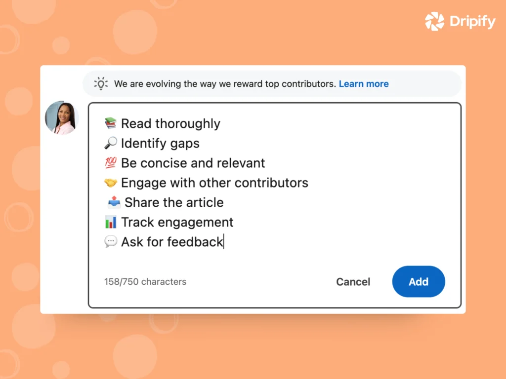 How to Use LinkedIn Collaborative Articles