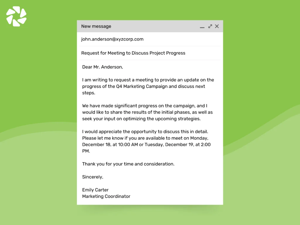 How to Write a Formal Email to a College