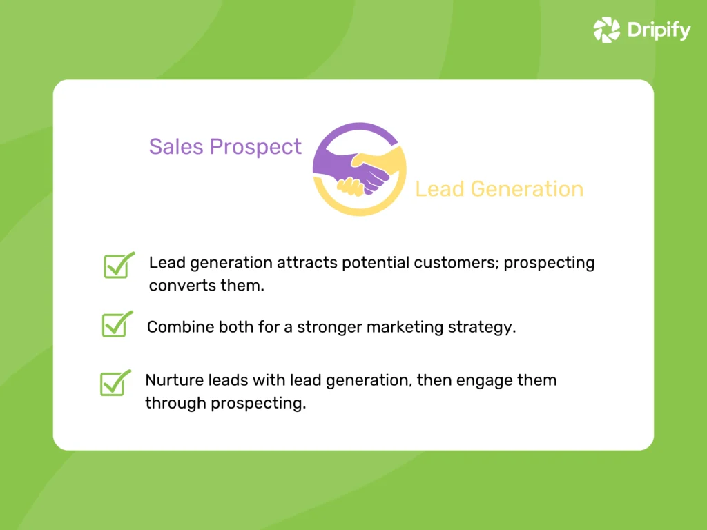When Prospecting and Lead Generation Work Together