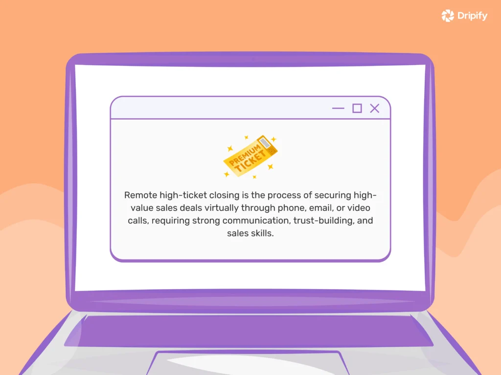 What Is Remote High Ticket Closing?