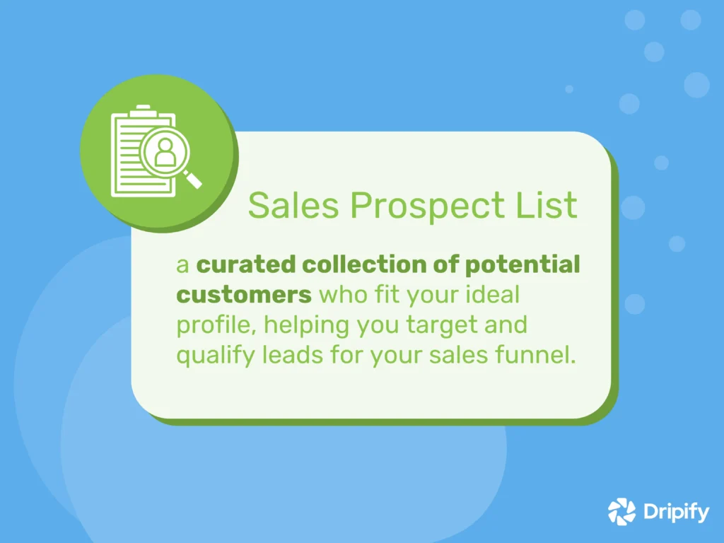 What Is a Sales Prospect List?