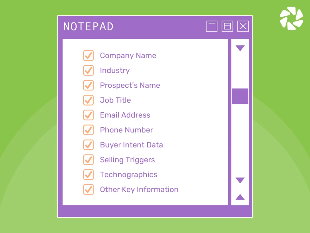 What Should a Prospect List Include?