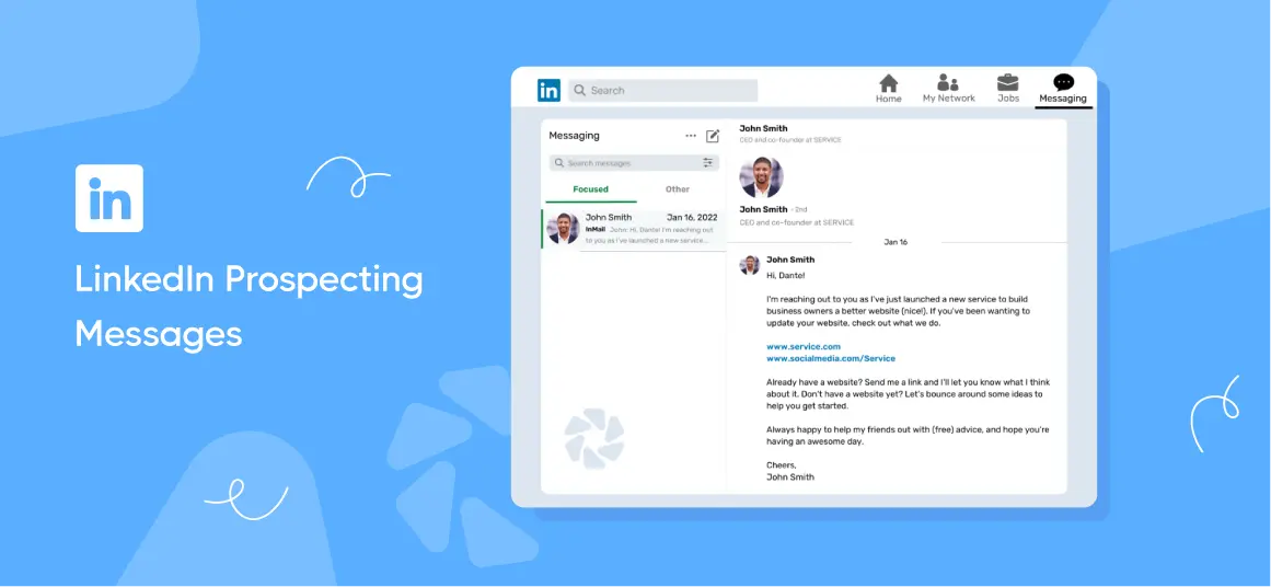 LinkedIn Prospecting Messages
