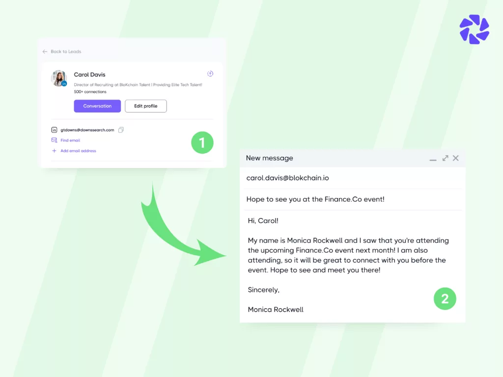 Finding Candidates Email Addresses and Reaching Out Via Email